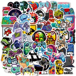 10/30/50pcs Funny Cartoon Vedio Game Stickers Cool Skull Joystick Gamepad Decals DIY Skateboard Phone Diary Scrapbooking Sticker