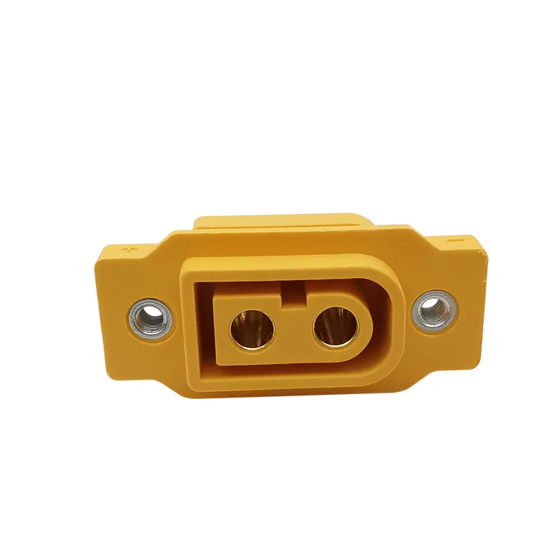 1/2Pcs XT60E-F Female Plug Connector XT60 Socket Plugs Panel Mount Fixed With Screws For RC FPV Lipo Battery RC Quadcopter