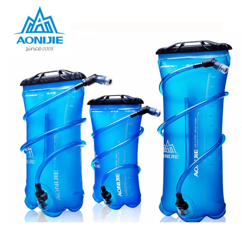 

AONIJIE SD16 1.5L 2L 3L Cycling Running Foldable TPU Water Bladder Bag Sport Hydration Bladder for Camping Hiking Climbing 500ml