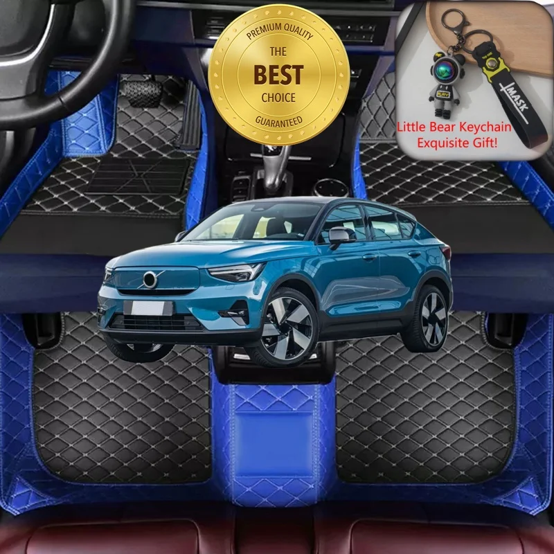 

Customized Fit for Volvo C40/EC40 2021-2026 Car Floor Mats Car Accessories Tailored Auto Carpet Liner Mats Left/Right-hand Drive