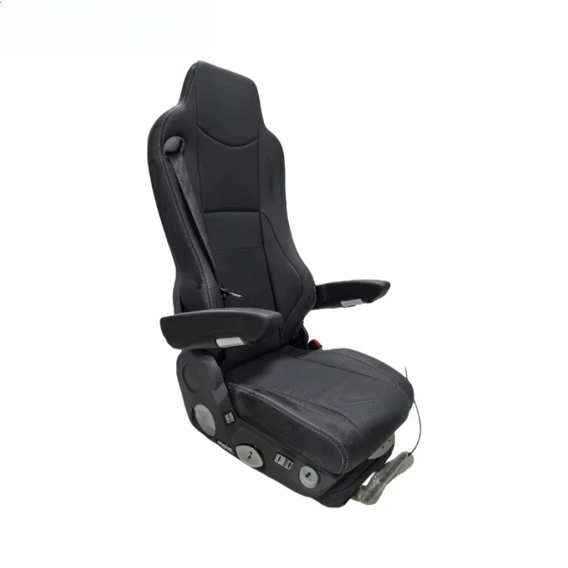 SW High Performance Right Hand Drive Grammer MSG90.6 Truck Air Suspension Seat Durable Faux Fabric Cover Modified Truck Seats
