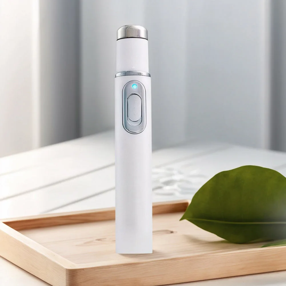 Blauwlichttherapie Acne Pen Oogschoonheidsapparaat Oogmassage-instrument voor donkere kringen Oogzakken Wallen onder de ogen