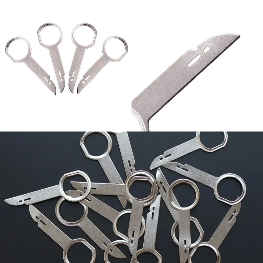 4 шт., инструмент для снятия автомобильного радио, стерео головное устройство для Mercedes Benz A B C E GLE GLA CLA GLK Class W176 W204 W212 W166 W218