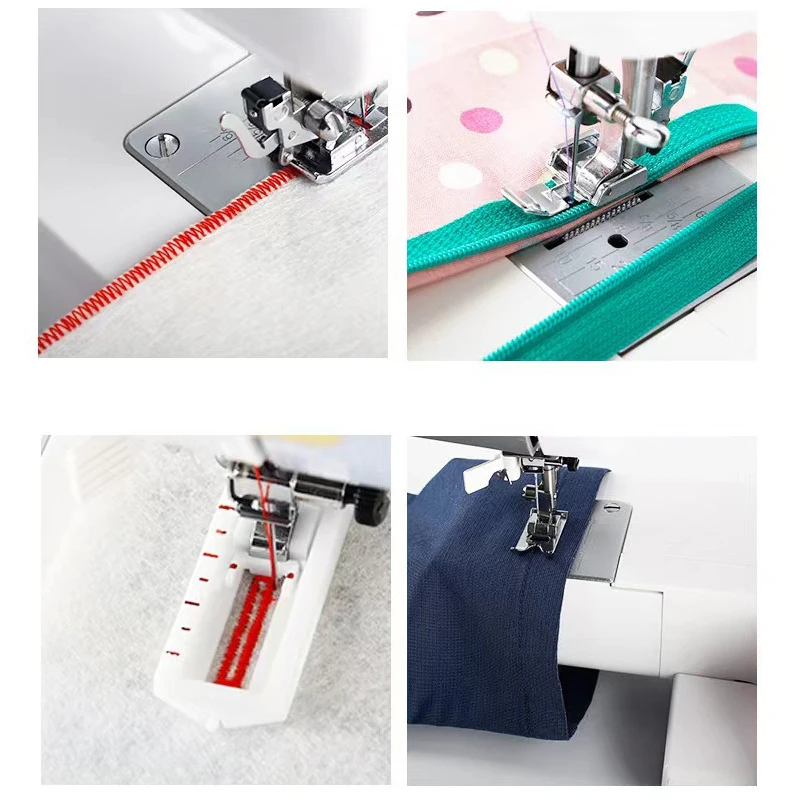 Household multi-function sewing machine Electric sewing machine E300 Desktop lock side eat thick 12 layers high power