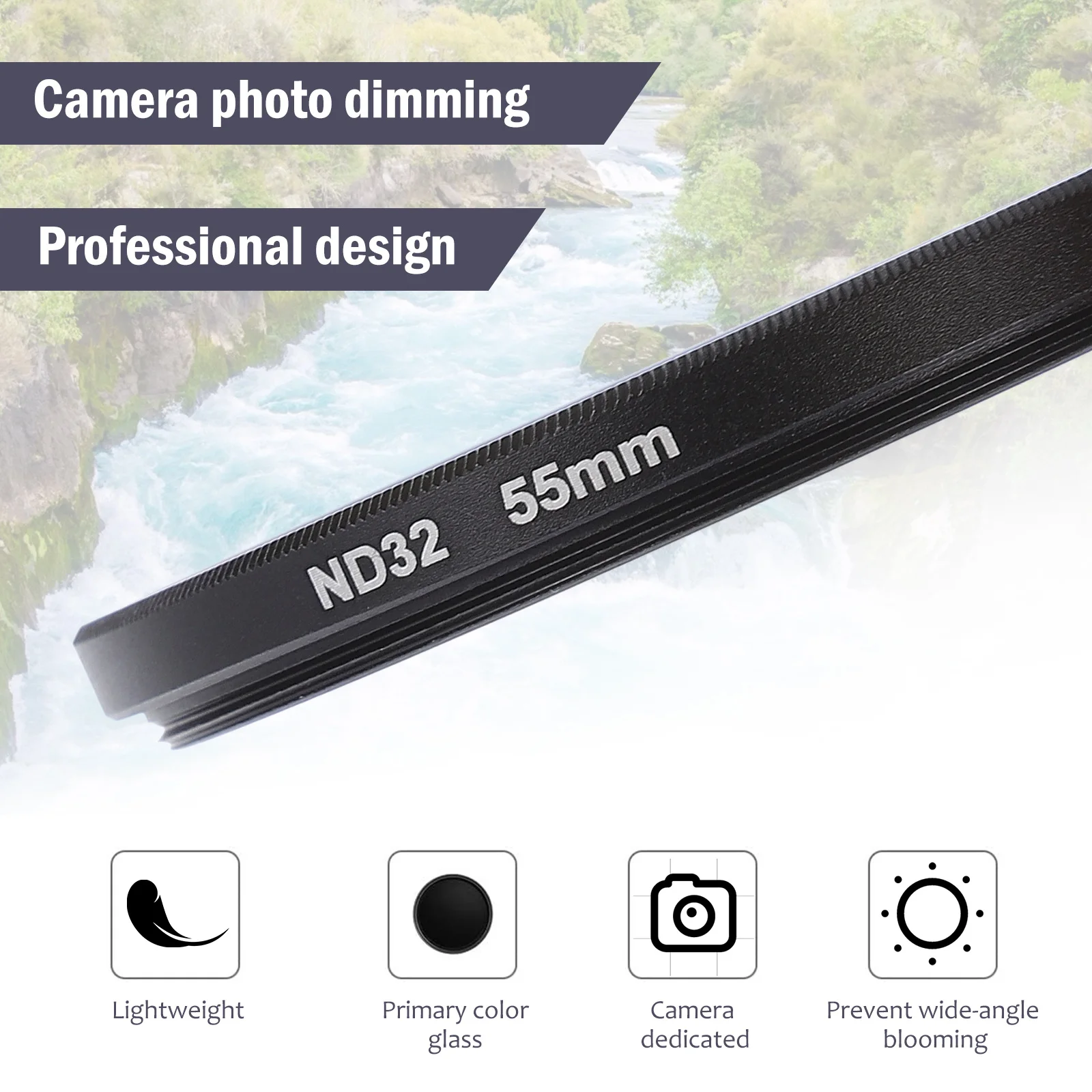 

Adjustable ND Filter Adjustable Camera Filter Adjustable Photography Filter Adjustable Lens Filter Adjustable Neutral Density Fi