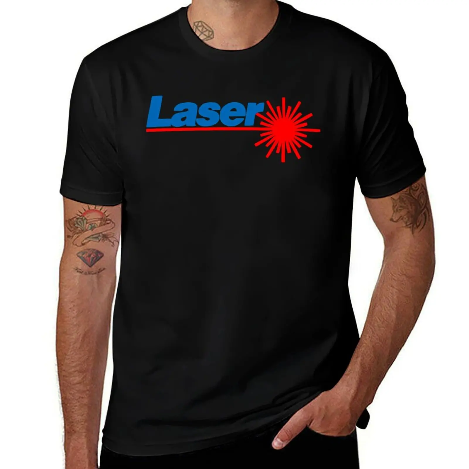 

Laser-Logo T-Shirt Personalized t-shirt sports fans basketball graphic tees boys animal print fitted t shirts for men
