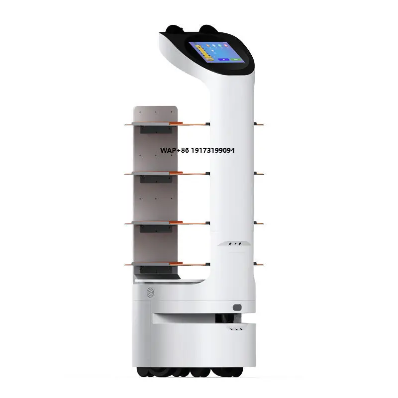 Longermay Delivery Robot Company Autonom Charging Restaurant Food Serving Delivery Robots Car for Food Delivery