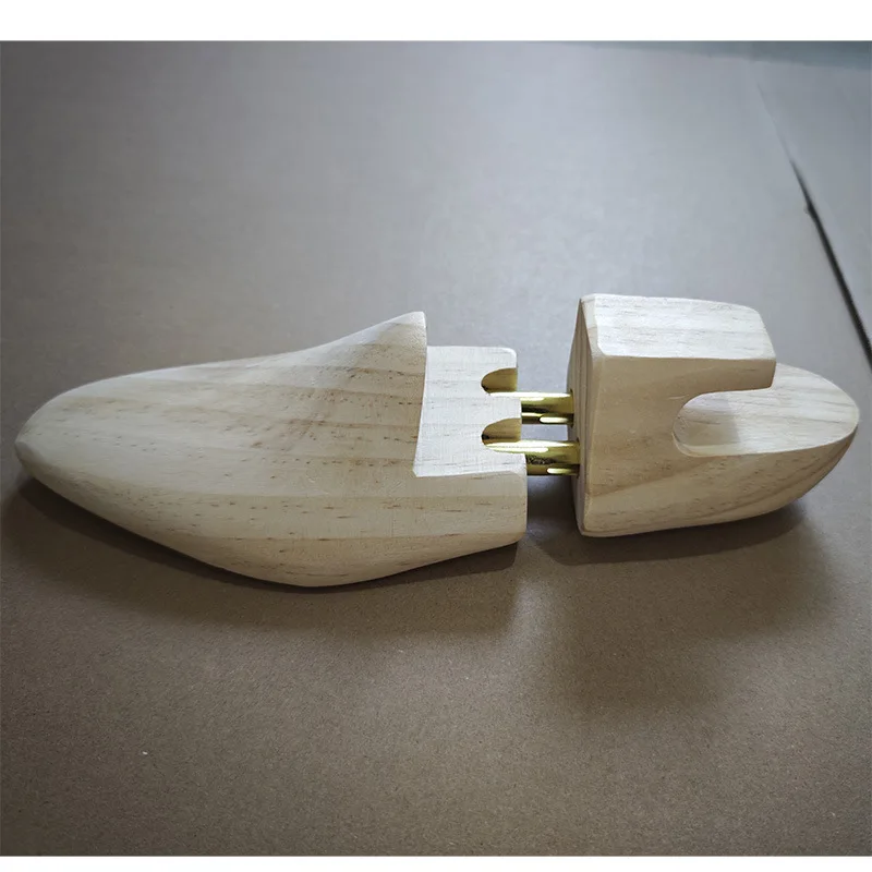 Solid Wood Shoe Last Support Adjustable Spring Pine Wood Anti-wrinkle Storage Leather Shoe Shaping Device High-end Shoe Support