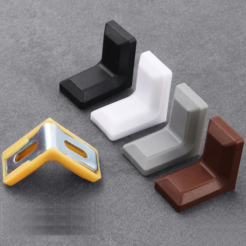 

Cabinet Corner Code Right Angle Iron Clothing Cabinet Connector Accessories Hanging Code With Decorative Cover Corner Code