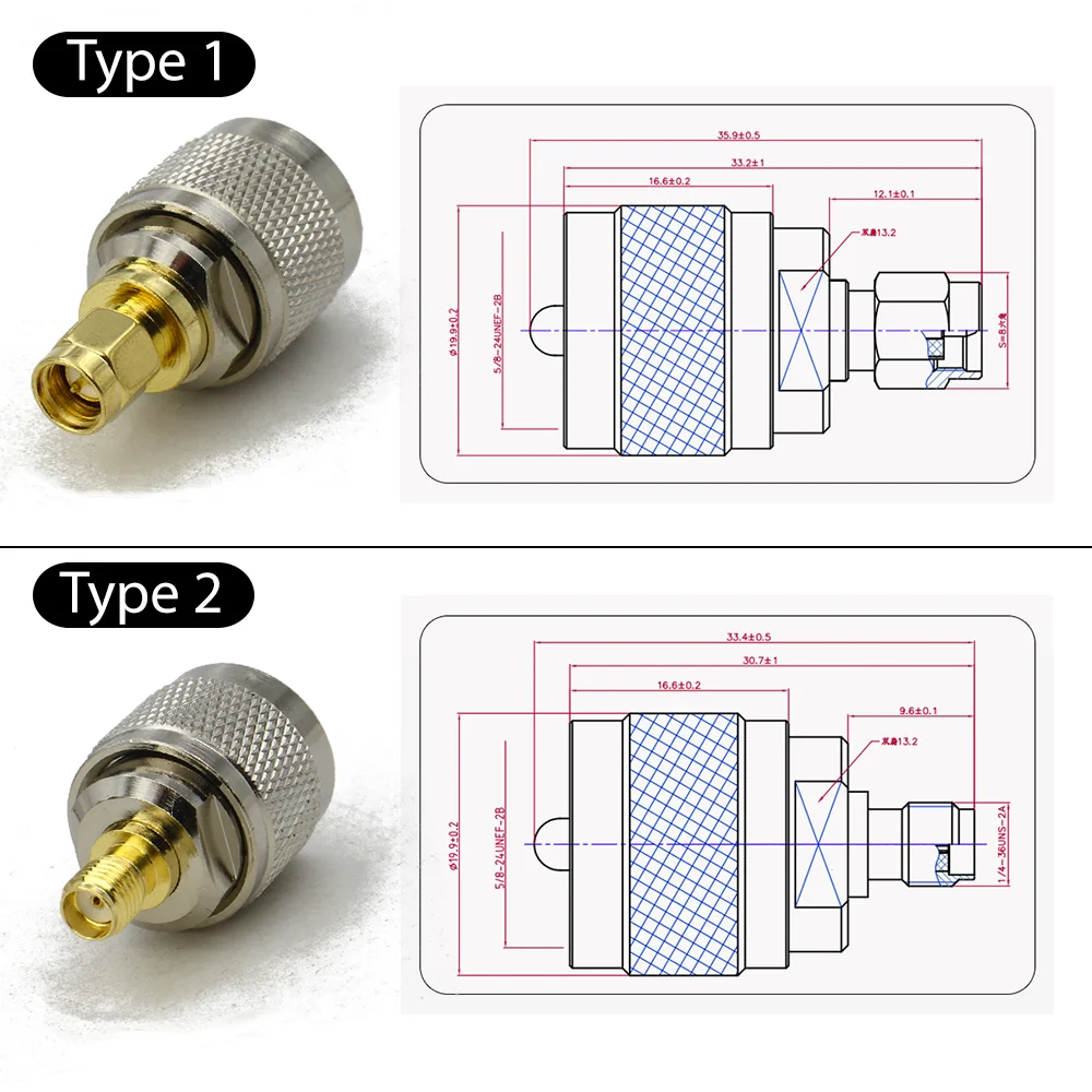 UHF-SMA SMA Female male To UHF Male PL259 SO239 Connector RF Coax Coaxial Adapter Wire Terminals Fast Delivery Brass Copper