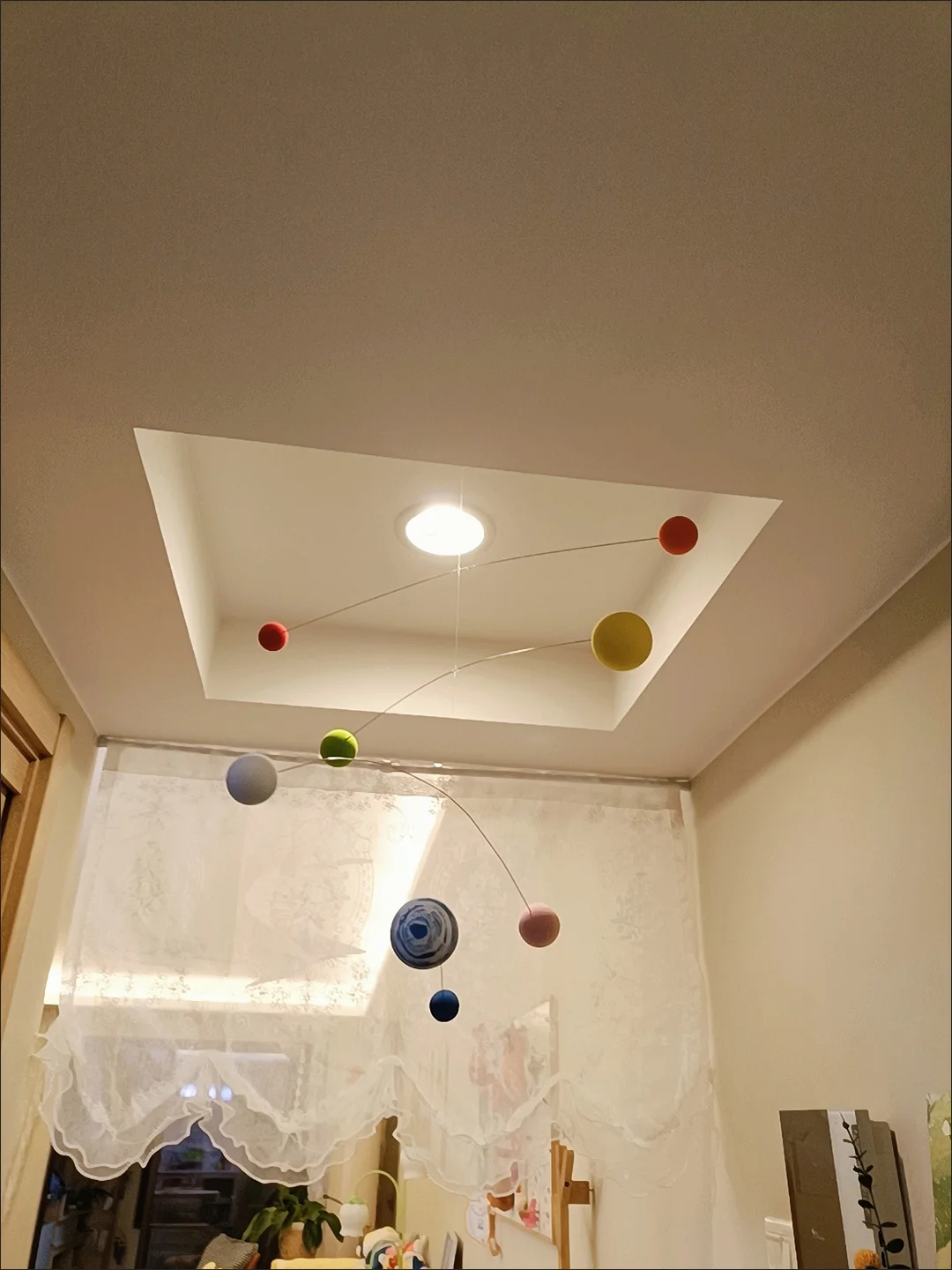 

Finished Contrasting Color Design Modern Normcore Style Dynamic Balance Pendant DIY Material Package Aerial Decoration Clothing Store