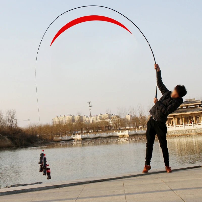 

360° Anti-Winding Carbon Fishing Pole,Rotating Tip with 30T Toray Carbon,Non-Slip Grip for Heavy-Duty Use,25kg Max Load