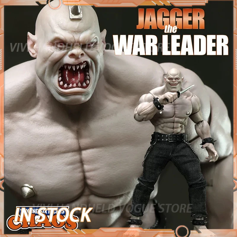 

В наличии: Коллекционная фигурка CHAOS Mutant Leader JAGGER THE WAR LEADER, подвижная модель, масштаб 1/12, серия «Тёмный рыцарь: Возвращение».