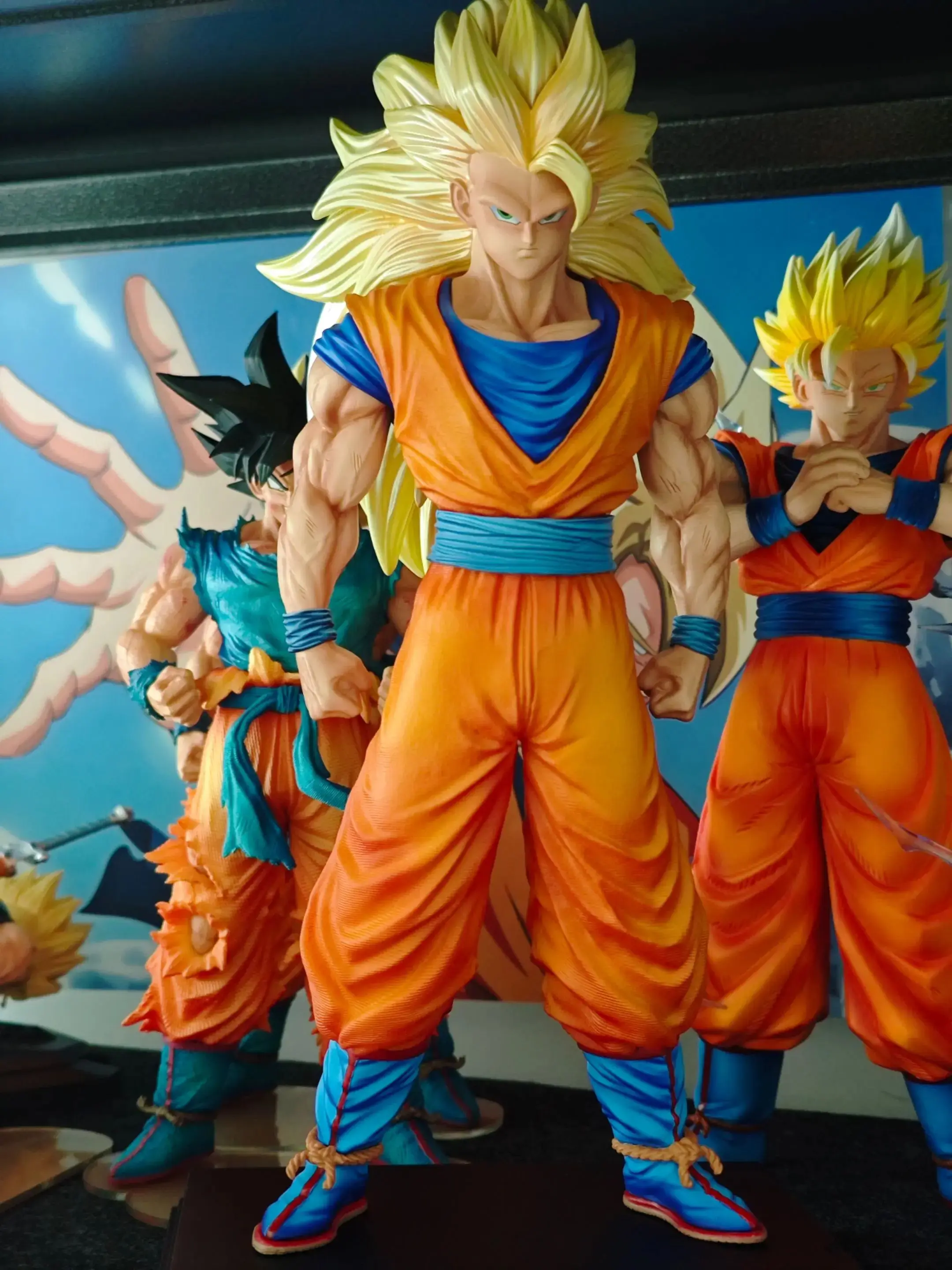 

Dragon Ball Z Goku SS3 Galaxy Orbit Pre-order Figure - JT Studio PVC Collectible Statue Anime Gift for Fans
