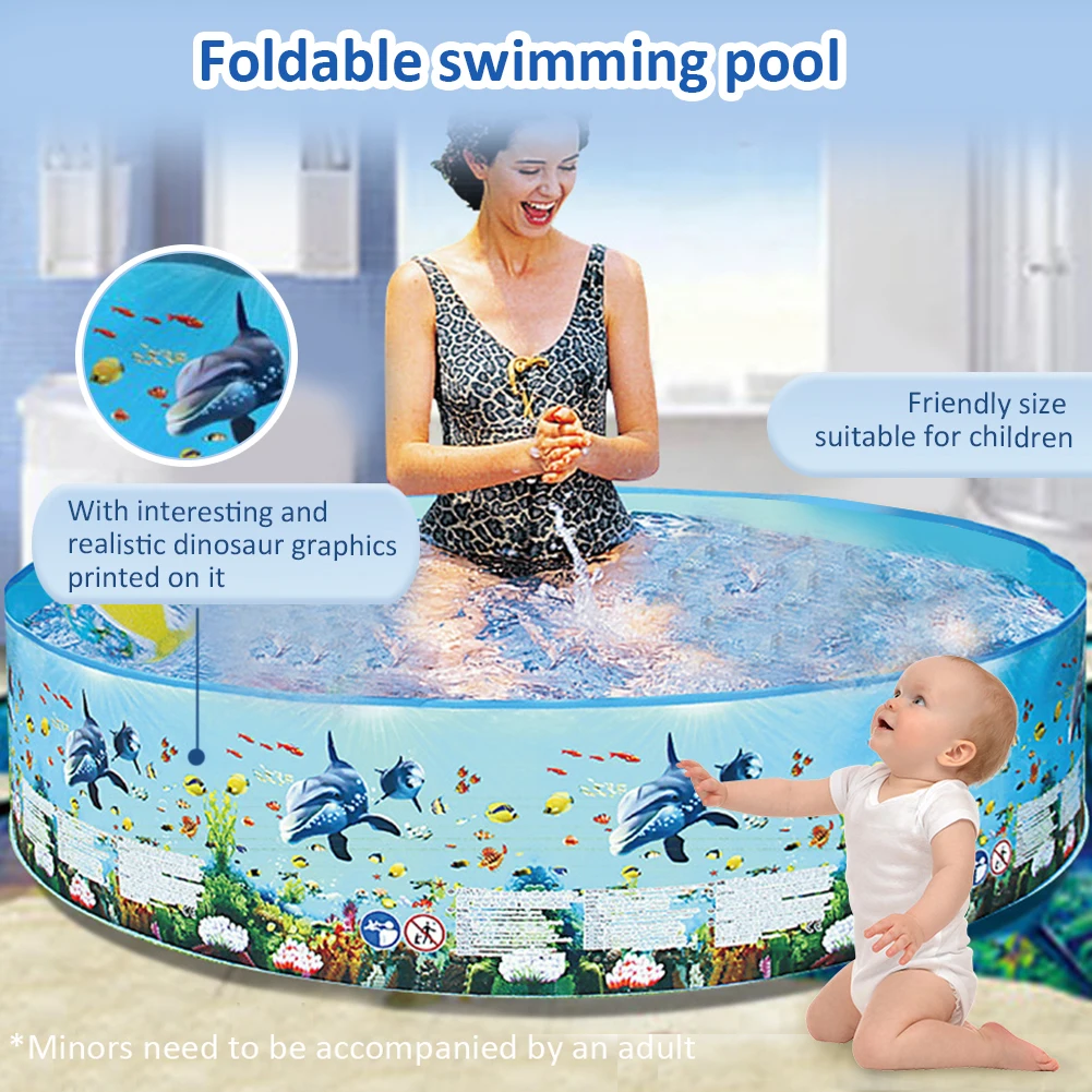 Piscine gonflable de grande capacité, pliable, multifonction, pour jouer à l'extérieur et à l'intérieur, accessoires d'eau