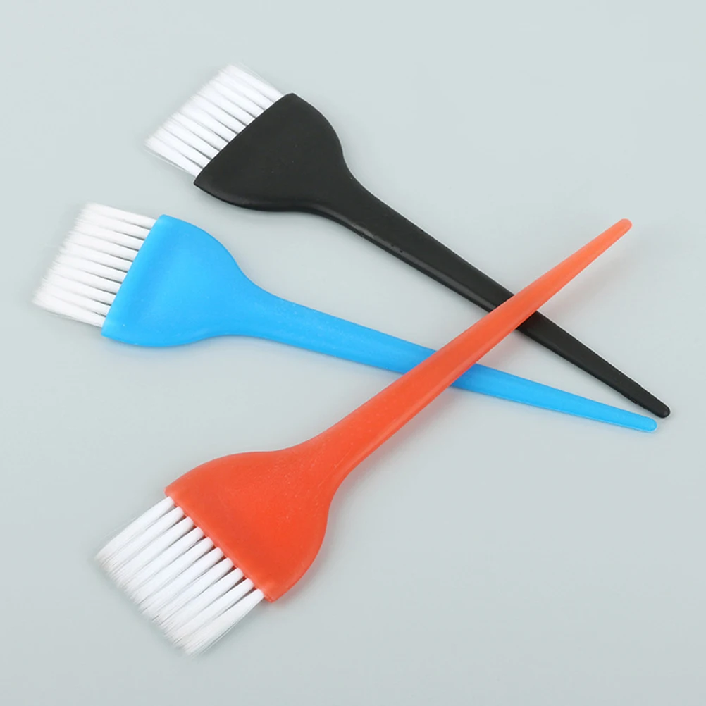 

12pcs Dye Brush Hair Color Brush Applicator Salon Home Coloring Tools Reusable Sturdy Bristles Tint Bowl Included