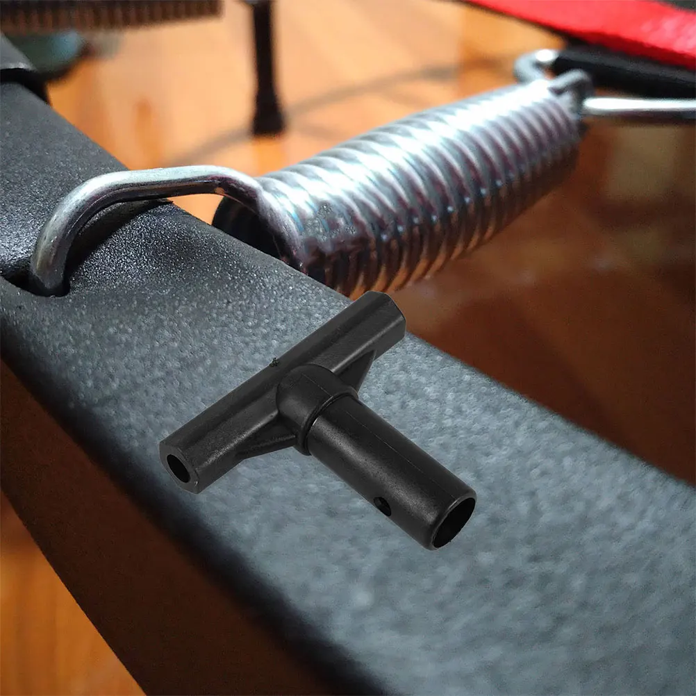 Conector de tubo de trampolim em forma de 4 unidades, material pp, peças de reposição, tampas em forma de t, conector de poste, acessórios de tubo, brinquedos ao ar livre