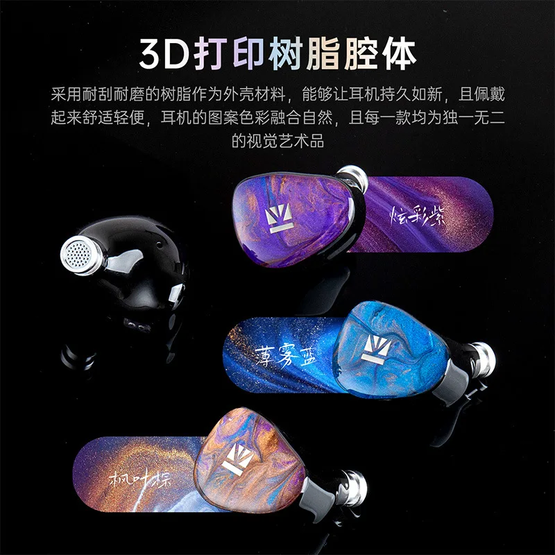 KBEAR-KB02 In-Ear Bone Conduction Hybrid Earphones Hifi Bass Monitor Wired Headphones With Replaceable Iem Cable Custom Earphone