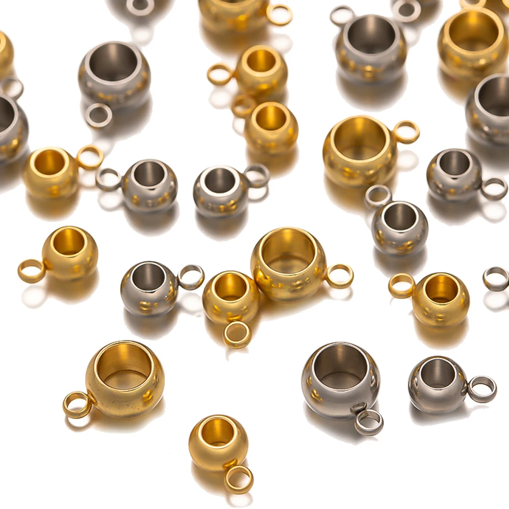 

20 шт., звенья-соединители из нержавеющей стали