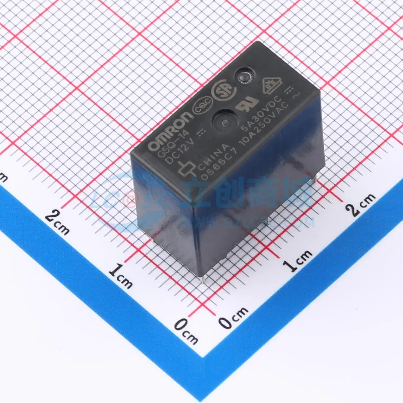 15pcs G5Q-14-DC12 12V 20x10mm SPDT Power Relay PCB Electronic Switch