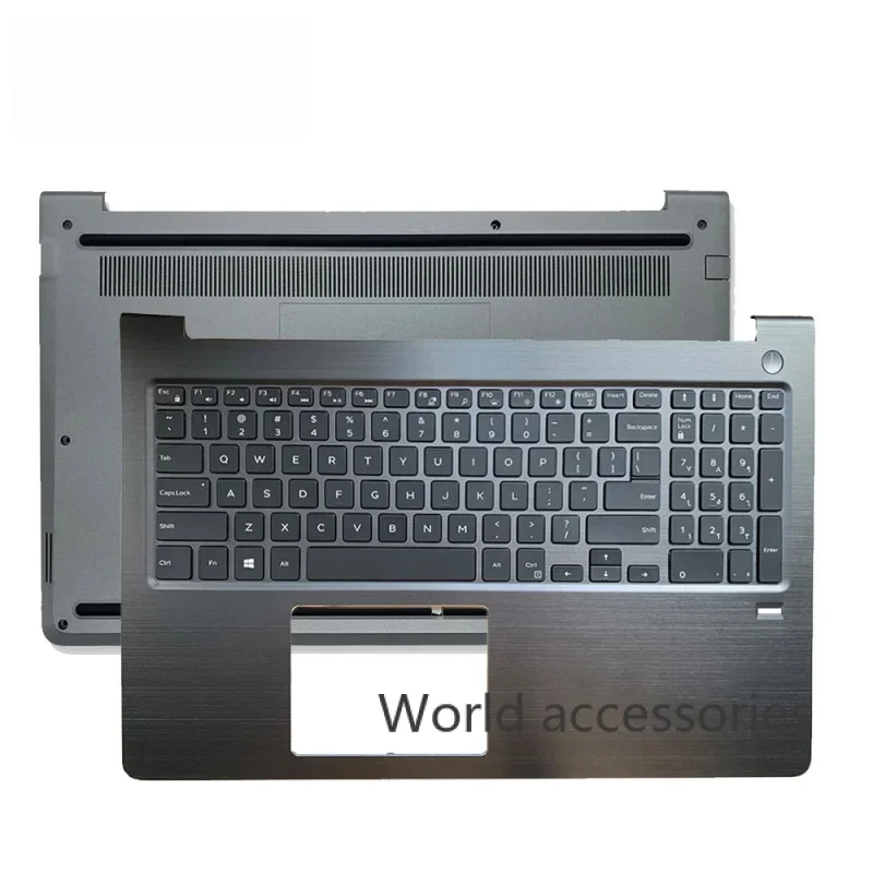 Laptop upper cover keyboard for Dell Vostro 15 5000 5568 V5568 P62F palm rest case bottom shell lower cover 0JD9FG