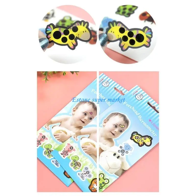 090B Forehead Stick-On Fever Kids Fast Accurate Temperature Fever Patch