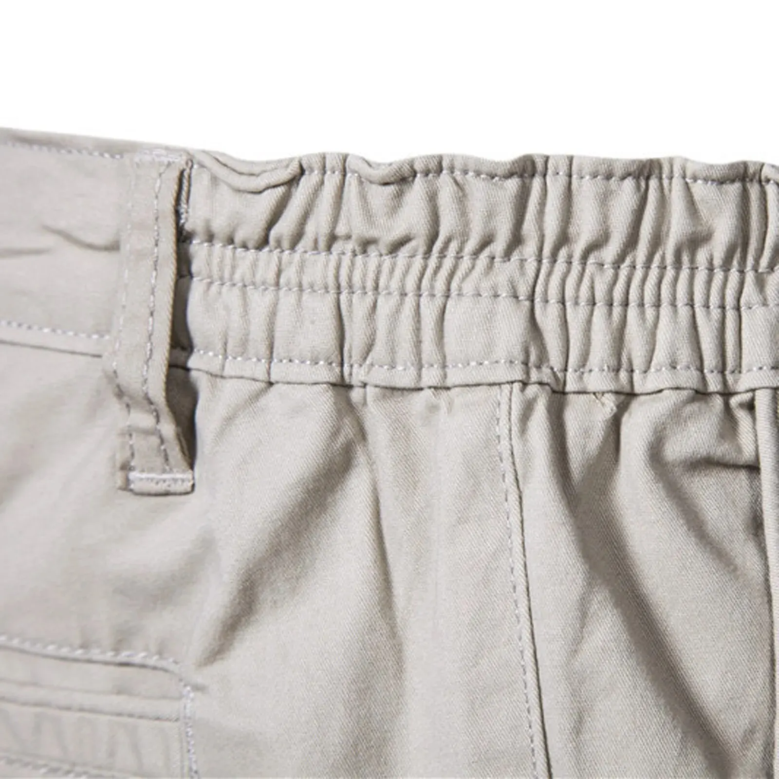 Pantalones cortos Cargo con bolsillos para hombre, pantalón informal de Color para exteriores, trabajo en la playa