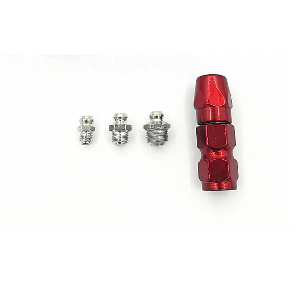 61pcs Grease Fittings Kit M8 M10 Straight Head Flat Head Oil Nipple For Machinery Construction Tools Lubrication Repair Tool view 2