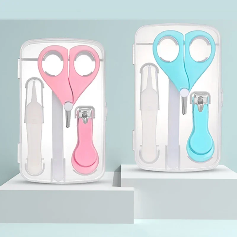 أدوات تنظيف حديثي الولادة، مجموعة أدوات النظافة الصحية للأطفال، مجموعات العناية بالطفل والعناية بالأظافر، مقص البدلة