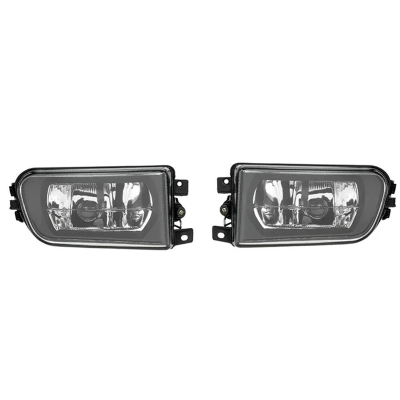 A03Z-1Pair Front Fog Light Lamp Housing For BMW 5 Series E39 528I 540I Z3 1997-2000 63178381977 63178381978 63178360575