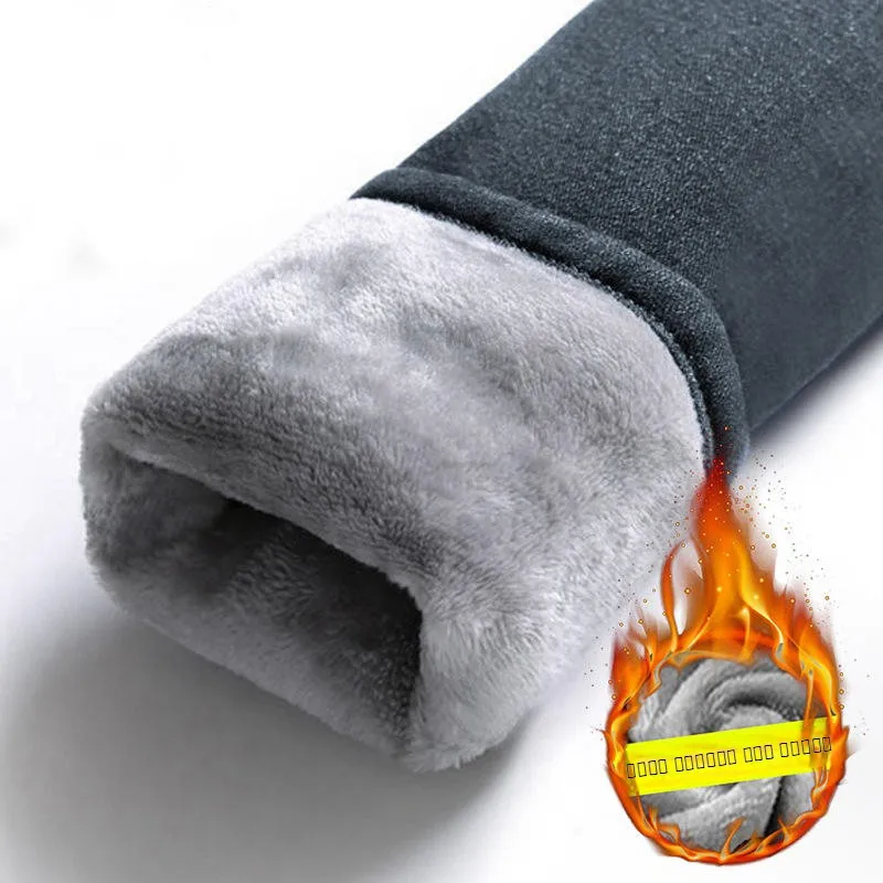 

Женские джинсы Fce на подкладке, облегающие эластичные джинсы с высокой талией, весна-осень-зима, брюки с девятью точками для поездок на работу