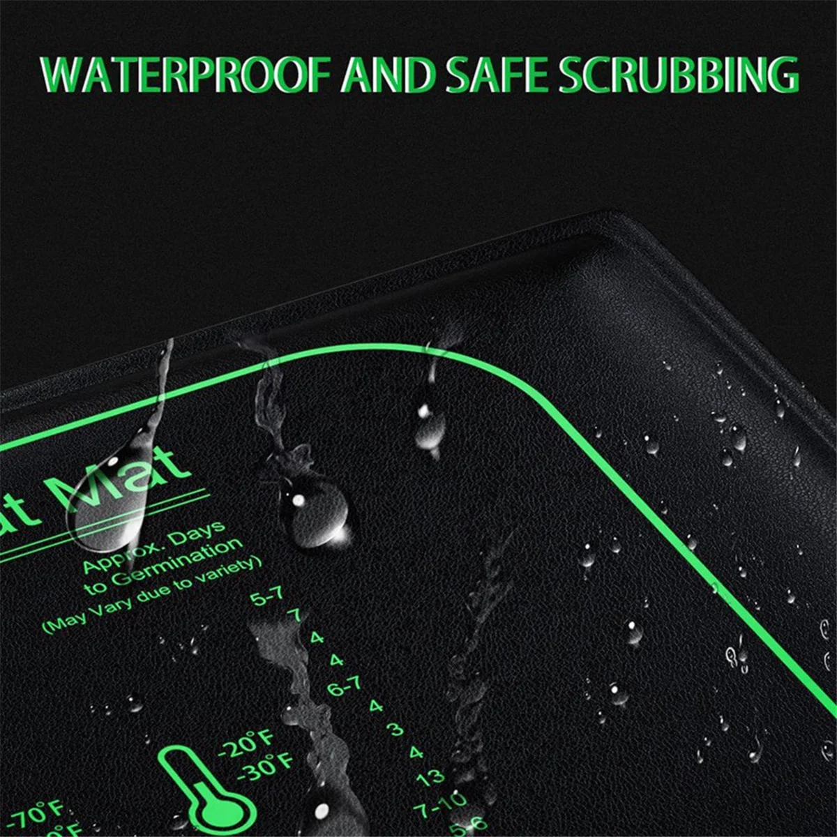 Seedling Heat Mat for Indoor Home Gardening Seed Starting, Plant Heating Pad, Warm Germination Hydroponic EU PLUG