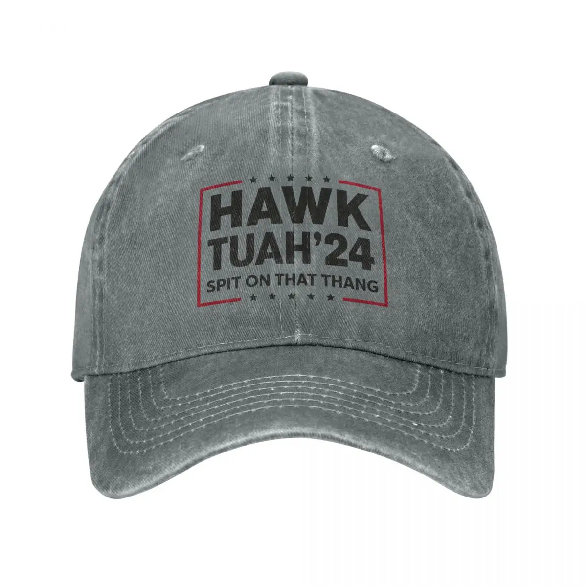 

Vintage Hawk Tuah Spit On That Thang Funny 2024 Baseball Caps Men Women Distressed Denim Headwear Outdoor Running Golf Caps Hat