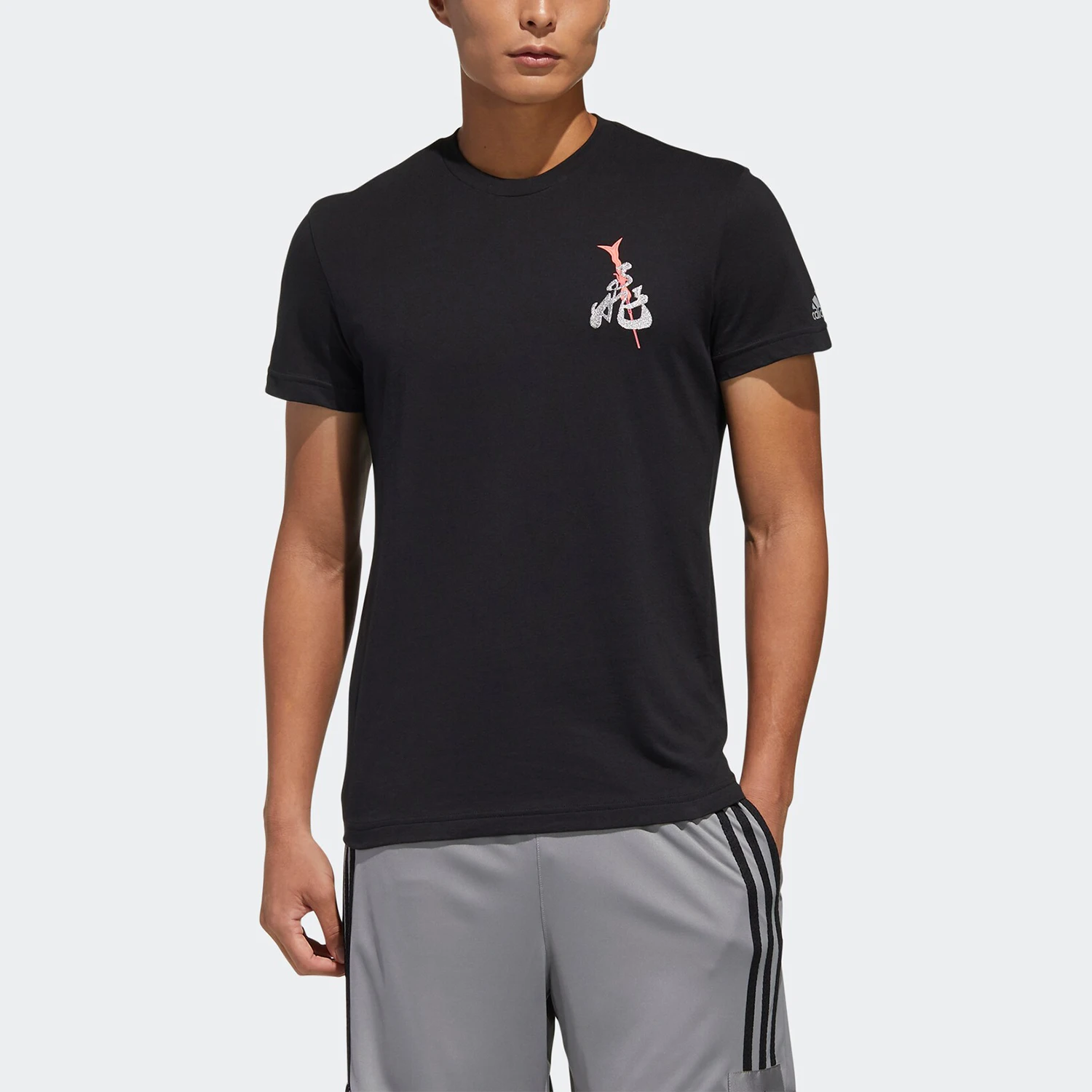 

Аутентичная сезонная новая мужская легкая удобная футболка Adidas GK5211 GL7276