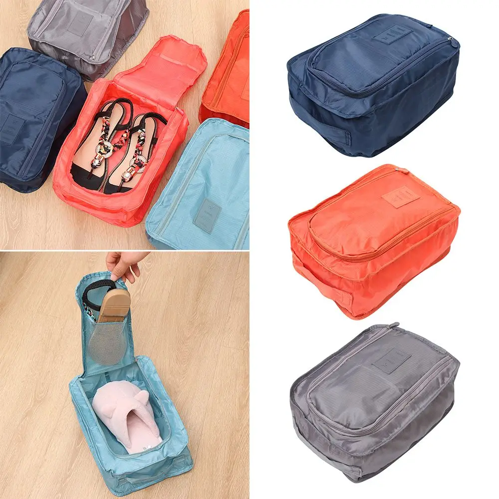 Organizador útil de viaje impermeable, bolsa de clasificación de zapatos, contenedor Protector