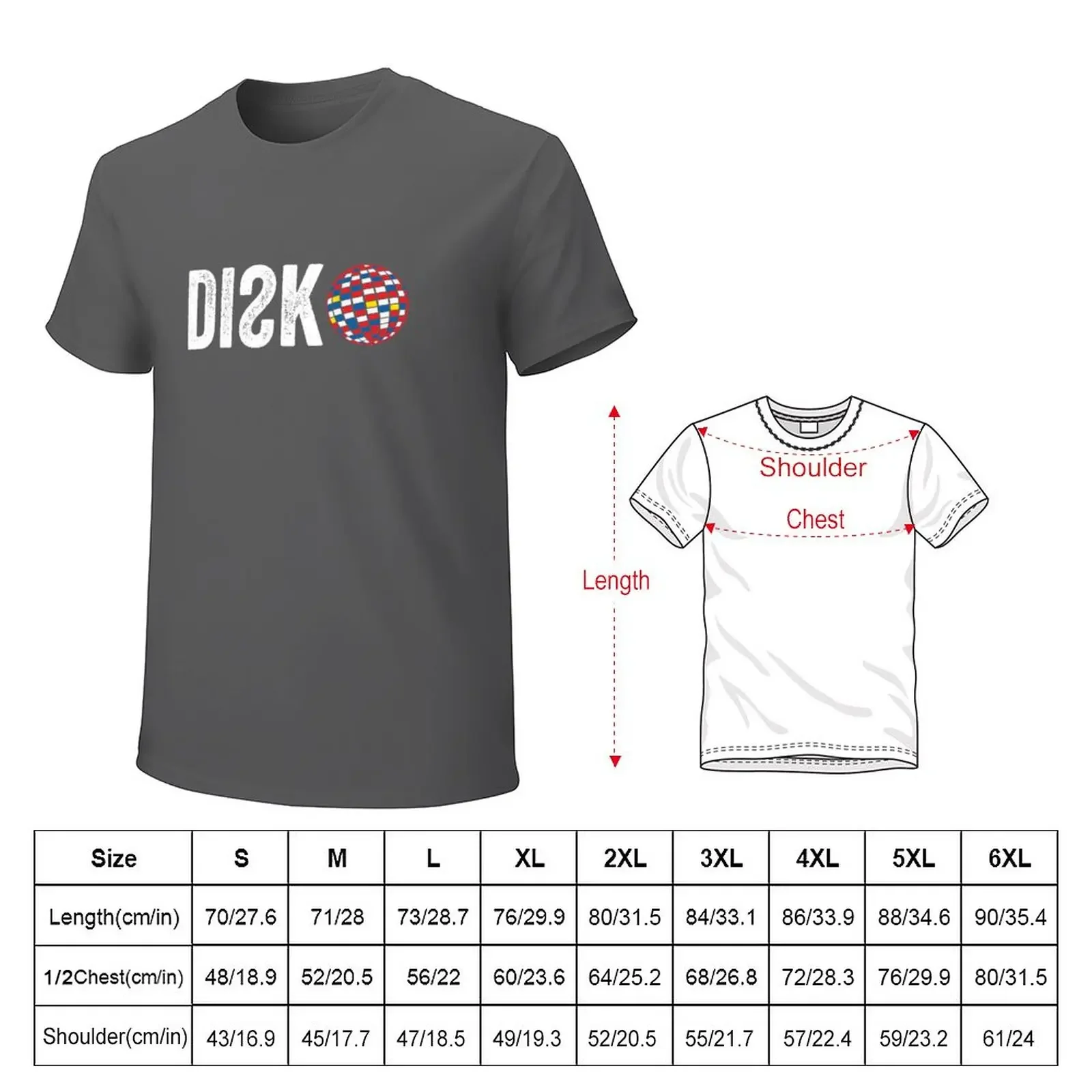 LPS - Disko [2022, Slovenia] T-Shirt plus size tops customs sweat shirts, men