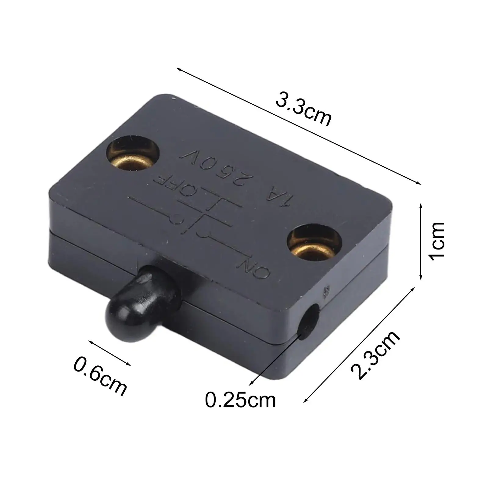 6 عبوات لمفتاح تفعيل ضوء باب الخزانة، تصميم مغلق عادة للإضاءة التلقائية في إعدادات مختلفة