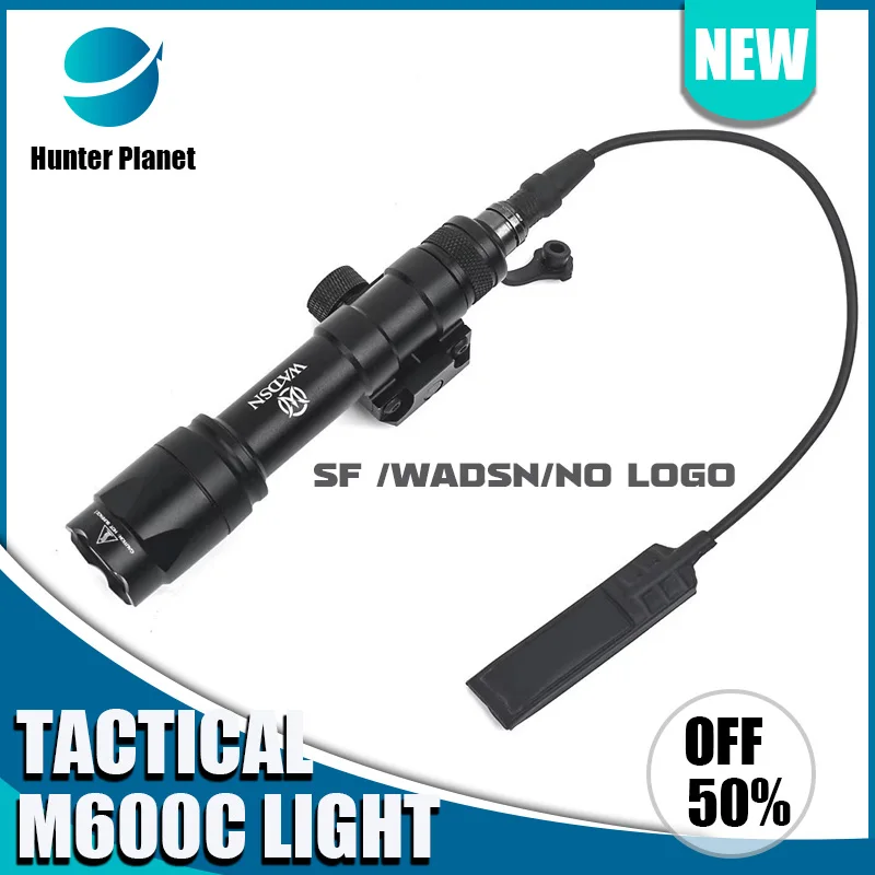 

WADSN Airsoft Surefir M600C M600U M300 Tactical Scout Light AR15 Rifle Weapon Flashlight LED Hunting Spotlight SF M300A Gun lamp