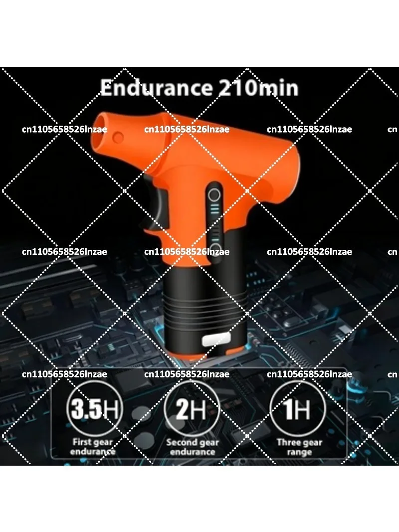 Mini Turbo Fan 130000RPM Rechargeable Electric Air Duster Blowing and Suction Dual Purpose Dust Removal Jet Dry Blower for Home