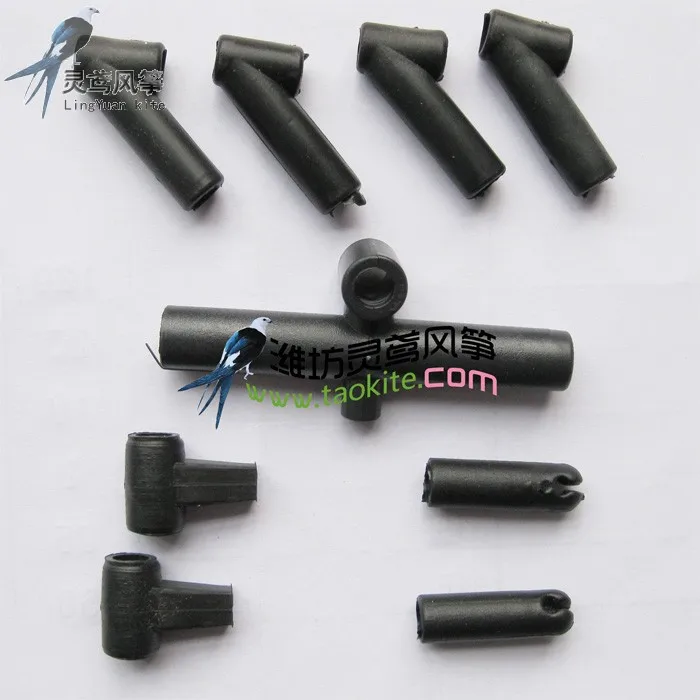 9PCS Kite Accessories Plastic Frame Connectors Repair Tools Craft Project Slope Straight Wind