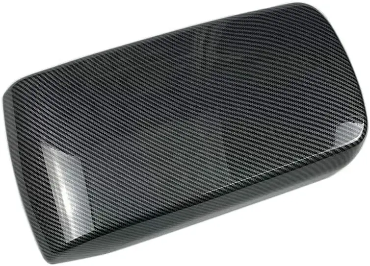 LHD Carbon Fiber Center Console Armrest Box Cover Decoration For BMW X3 X4 G01 G02 2018-2023