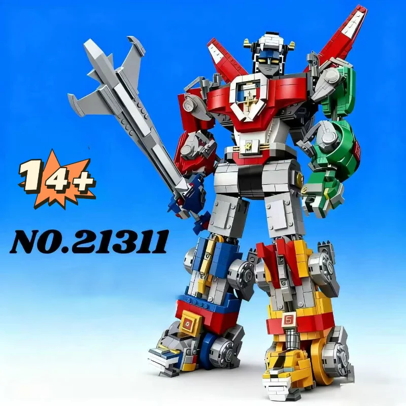Blocs de construction déformables Voltron 2321 pièces, modèles 5 en 1, jouets défenseur de l'univers, cadeaux de noël et d'anniversaire, 21311 pièces