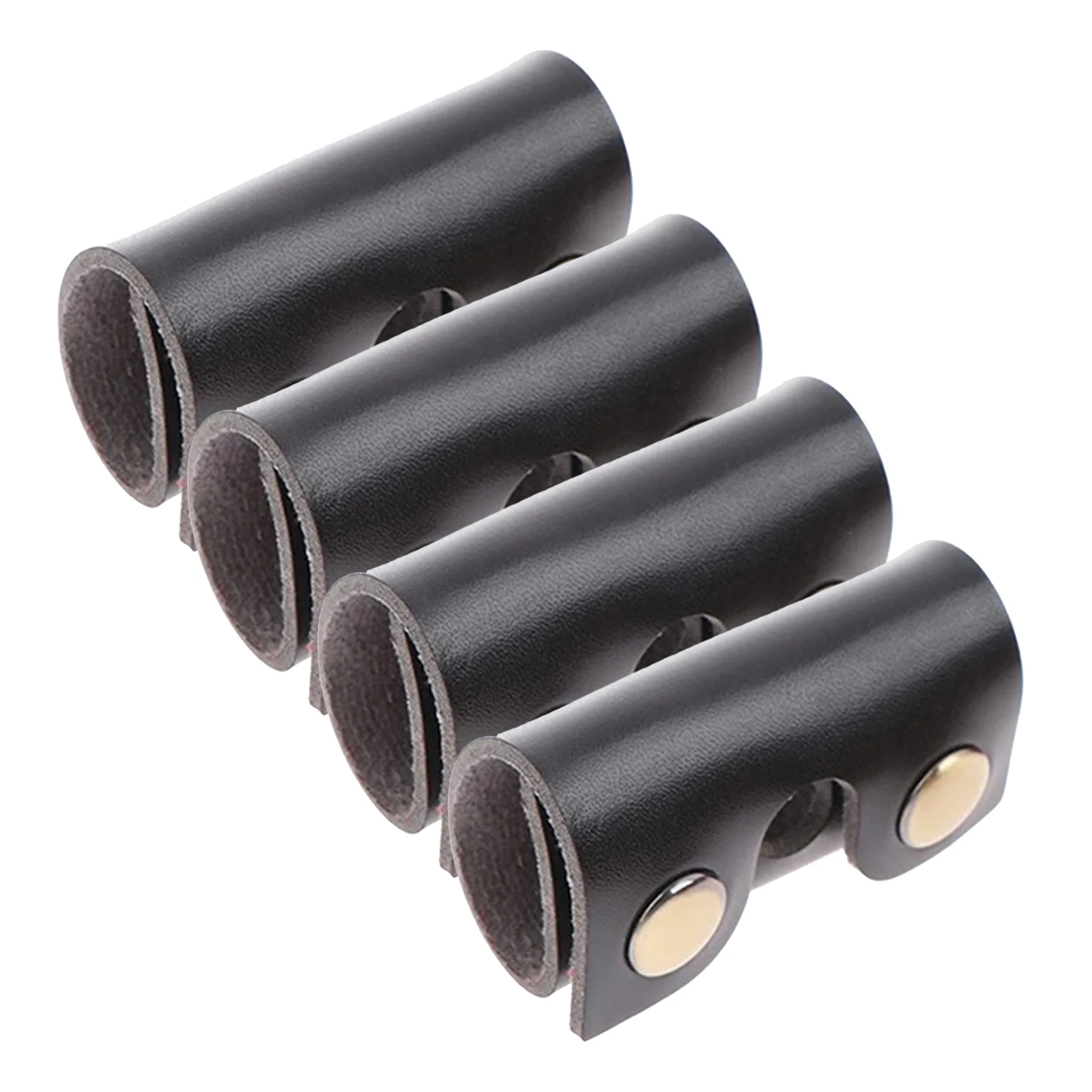 4Pcs Double Edge Razor Head Cover Safety Razor Protective Sheath Synthetic Iron Material Travel Shaving