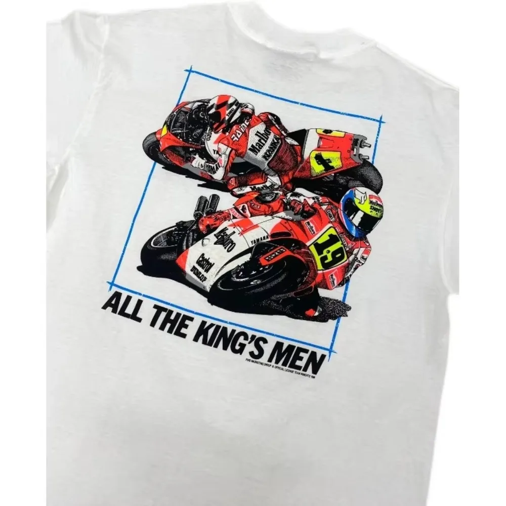 

2025 new WHO CARE vintage Encyclopedia JDM1991 Yamaha Marlboro short sleeve T-shirt American vintage men's and women's T-shirts