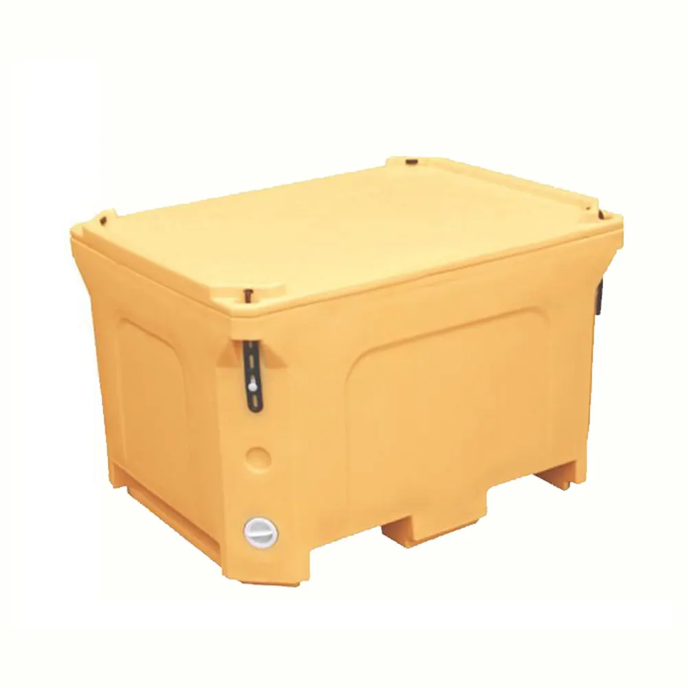 

300L Insulated Rotomolded Plastic Storage Bins Commercial Fish and Ice Box Multifunctional for Food Cans Fishing