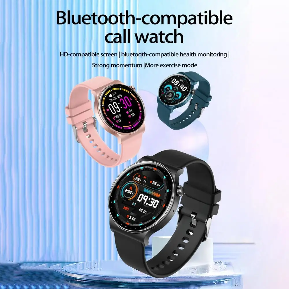 KR08 Digital Wristwatch Casual 110 Movement Modes Wrist Smart Watch 240*240 Wrist Smart Watch Daily Life