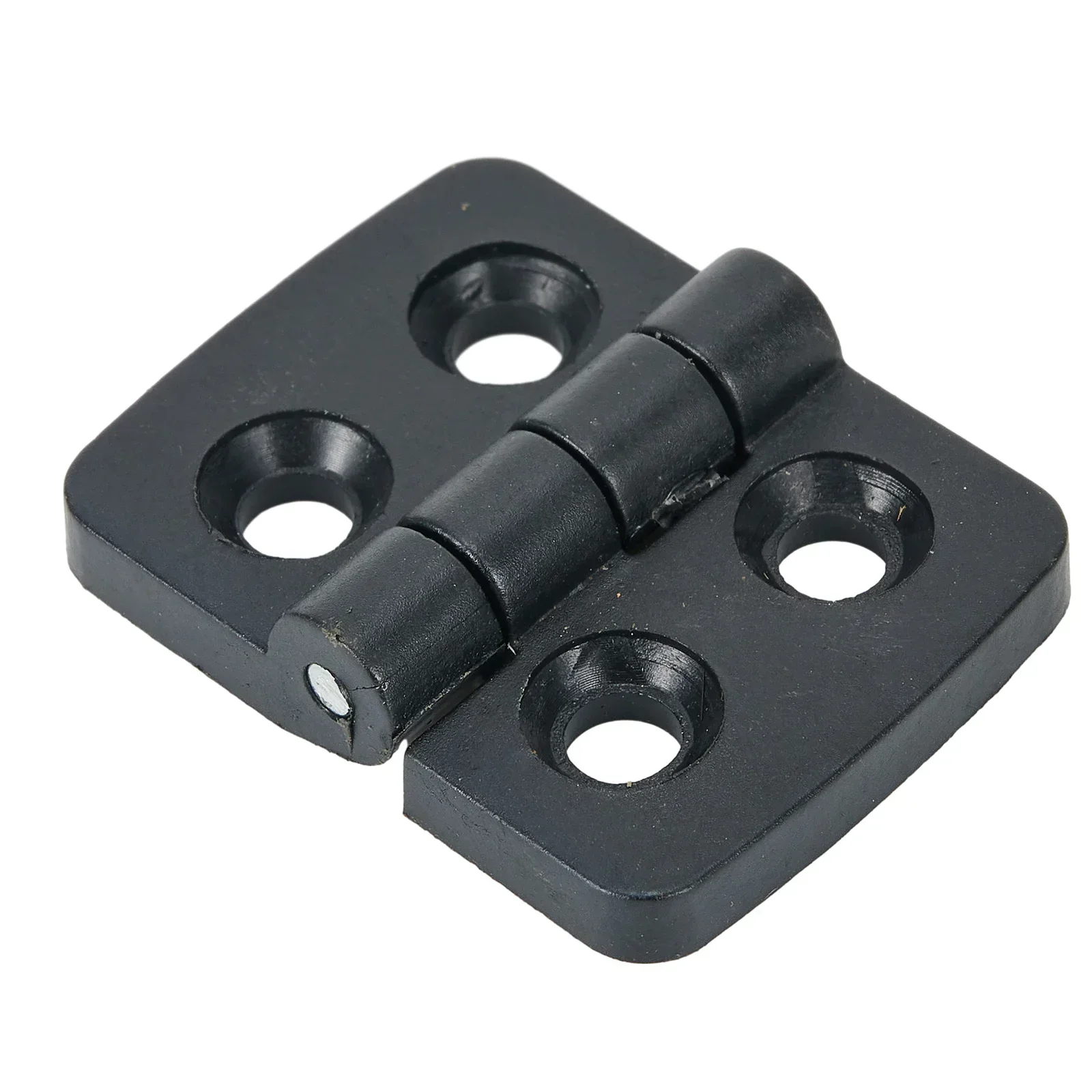 10pcs Plastic Hinges Black Cabinet Door Bearing Butt Folding Hinge 30*40mm For Cupboard Furniture Hardware Home Improvement