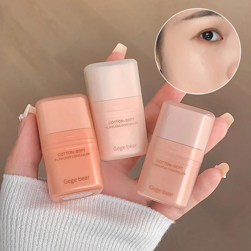 게게 베어 플로리스 컨실러, 여드름, 잡티, 다크서클 커버, 스핀 컨실러, 내추럴 메이크업, 컨실러