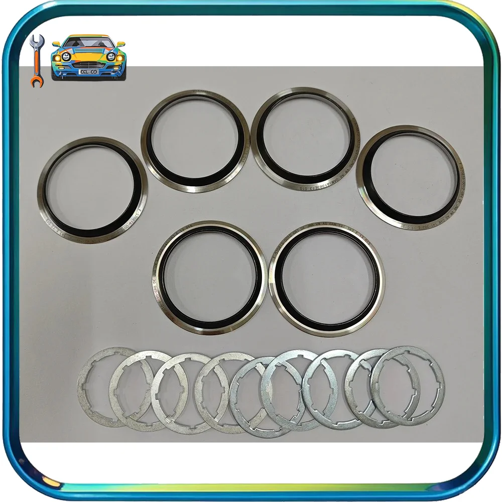 0AM DQ200 DSG 7 Speed Transmission Clutch Adjustment Washer Shim Kit Fit for VW AUDI SKODA SEAT 2013 ON Car Accessories