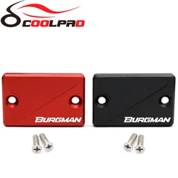 Front/Rear Brake Reservoir Cover For SUZUKI AN 400 250 Burgman 1999-2020 UH 200 125 1998-2020 Motorcycle Oil Fluid Cylinder Cap
